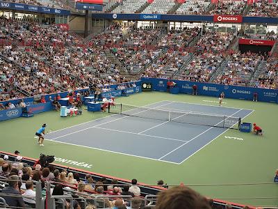 Tennis Coupe Rogers 2012 à Montréal - Un grand succès malgré les obstacles...