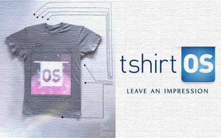 TshirtOS : concept de tshirt-intelligent