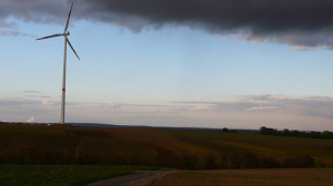 Une éolienne en Allemagne. Photo CC Flickr matubu