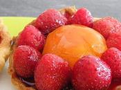 Tartelettes abricot-fraises