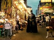 font Super-Héros dans vraie