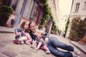 Juliette, Adèle et Laure : séance photos mère-filles, Paris (75)