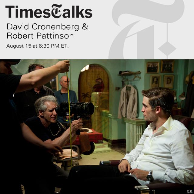 Q&A de Rob avec le NY Times ce soir, en direct sur internet