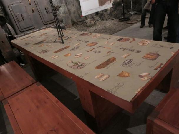 Un restaurant à 80 mètres sous terre