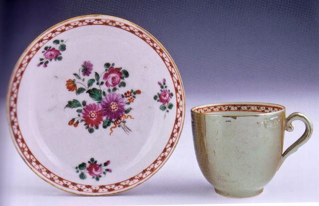 Porcelaines provenant de la manufacture Antonibon de Venise de 1780 à 1800