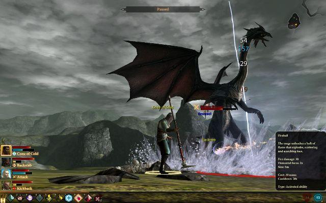 DragonAge2 bataille avec dragon