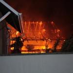 Incendie. Un hangar part en fumée à Ingersheim
