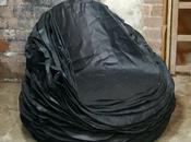 Black Paper fauteuil papier Vadim Kibardin