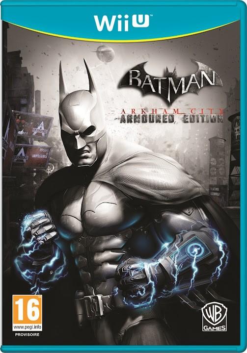 Wii U : La jaquette de Batman : Arkham City – Armoured Edition dévoilée