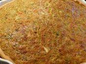 Quiche basque invention