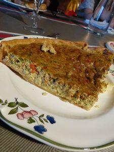 quiche basque de profil