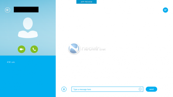 Premières images de Skype sur Windows 8