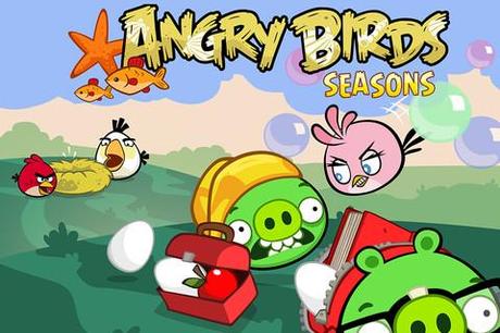 Angry Birds Seasons Pink