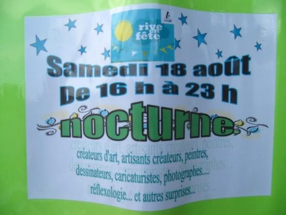 C’est ce samedi sur la rive !