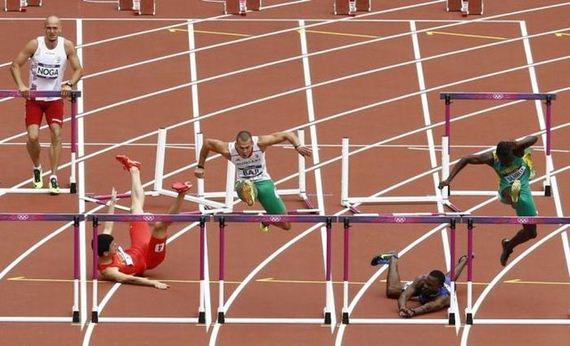 Les photos drôles et insolites des JO Londres 2012