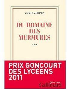 Du domaine des Murmures de Carole Martinez