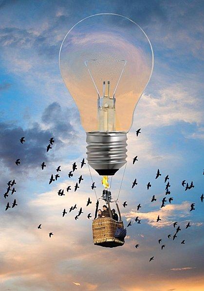Projet lampe mongolfier