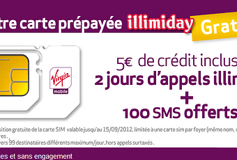 Virgin Mobile: Carte SIM gratuite avec 5€ de crédit - Paperblog