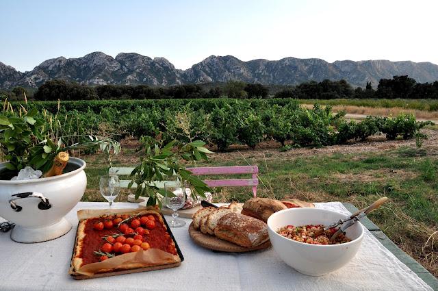 Pic Nic dans les Alpilles