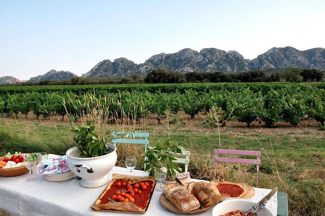 Pic Nic dans les Alpilles