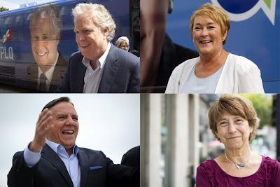 Élections Québec 2012 - Le débat des chefs-  GAGNANTS ET PERDANTS