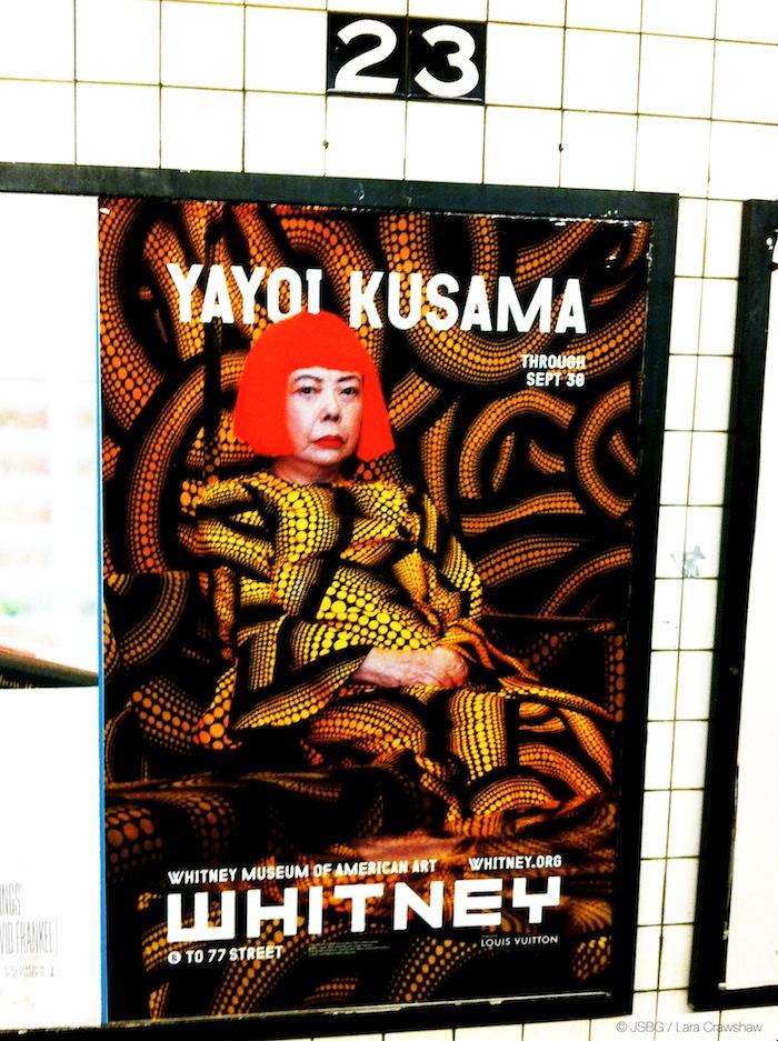 Lara Crawshaw, elle see NY: Yayoi Kusama au Whitney Museum