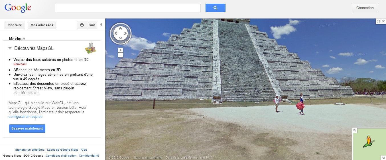 Google maps mayas