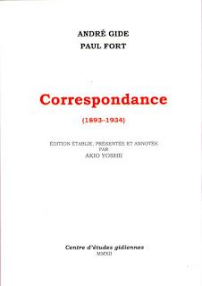 Correspondance avec Paul Fort