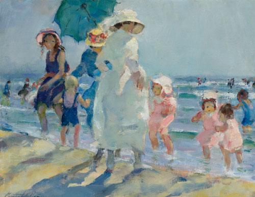 Martha Walter, At the Beach