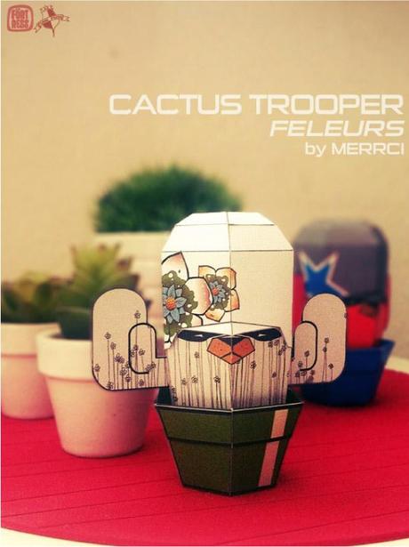 Cactus Trooper Feleurs de Merrci