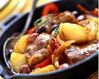 Recette Tajine d'agneau aux pommes de terre