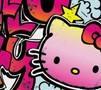 Collections Hello Kitty Squiggle Graffiti