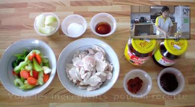 Cuisine Thaïe : Poulet à la Pâte de Chili Rouge [D]