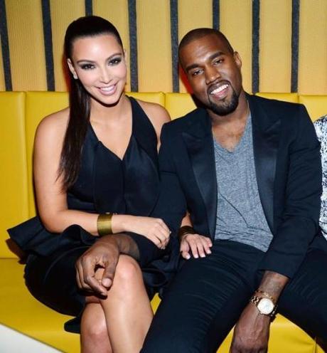 kim kardashian kanye-west couple de mode