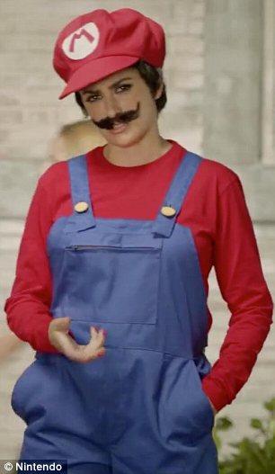 pénélope cruz mario bross nintendo