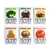 Edible eyes, stickers comestibles