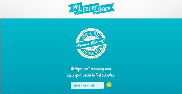 My Paper Face – Cartoon Yourself!