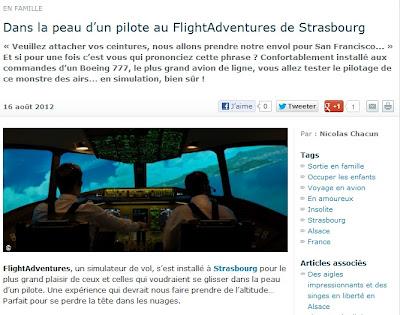 Dans la peau d’un pilote au FlightAdventures de Strasbourg