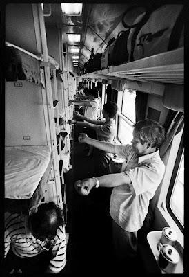 The Chinese in the train de Wang Fuchun