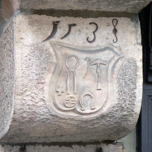 Blasons de maréchaux à Obernai (67)