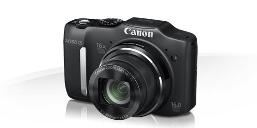 Canon : Un ultra et un superzoom pour les Powershot SX500 IS et SX160 IS