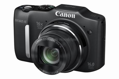 Appareil photo numérique Canon PowerShot SX160 IS et SX500 IS avec des zooms puissants