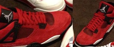 Air Jordan IV Red Suede