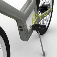 Béquille du vélo électrique Crescent evolve