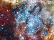 Fusion d’amas ouvert centre nébuleuse Tarentule