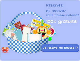 Cadeaux bébé: Votre trousse maternité offerte !