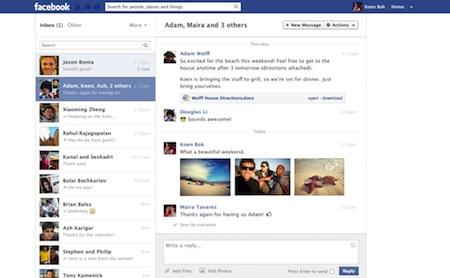 Facebook : lifting en vue pour la messagerie