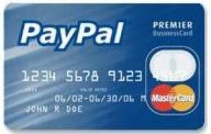 Payez avec votre carte PayPal