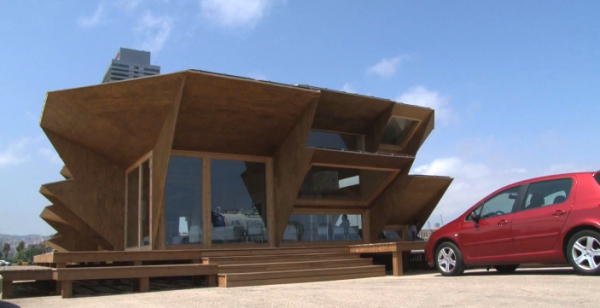 Une maison modulaire et solaire préfabriquée via impression 3D
