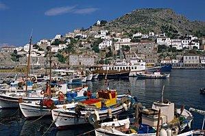 Le port et la ville d'Hydra